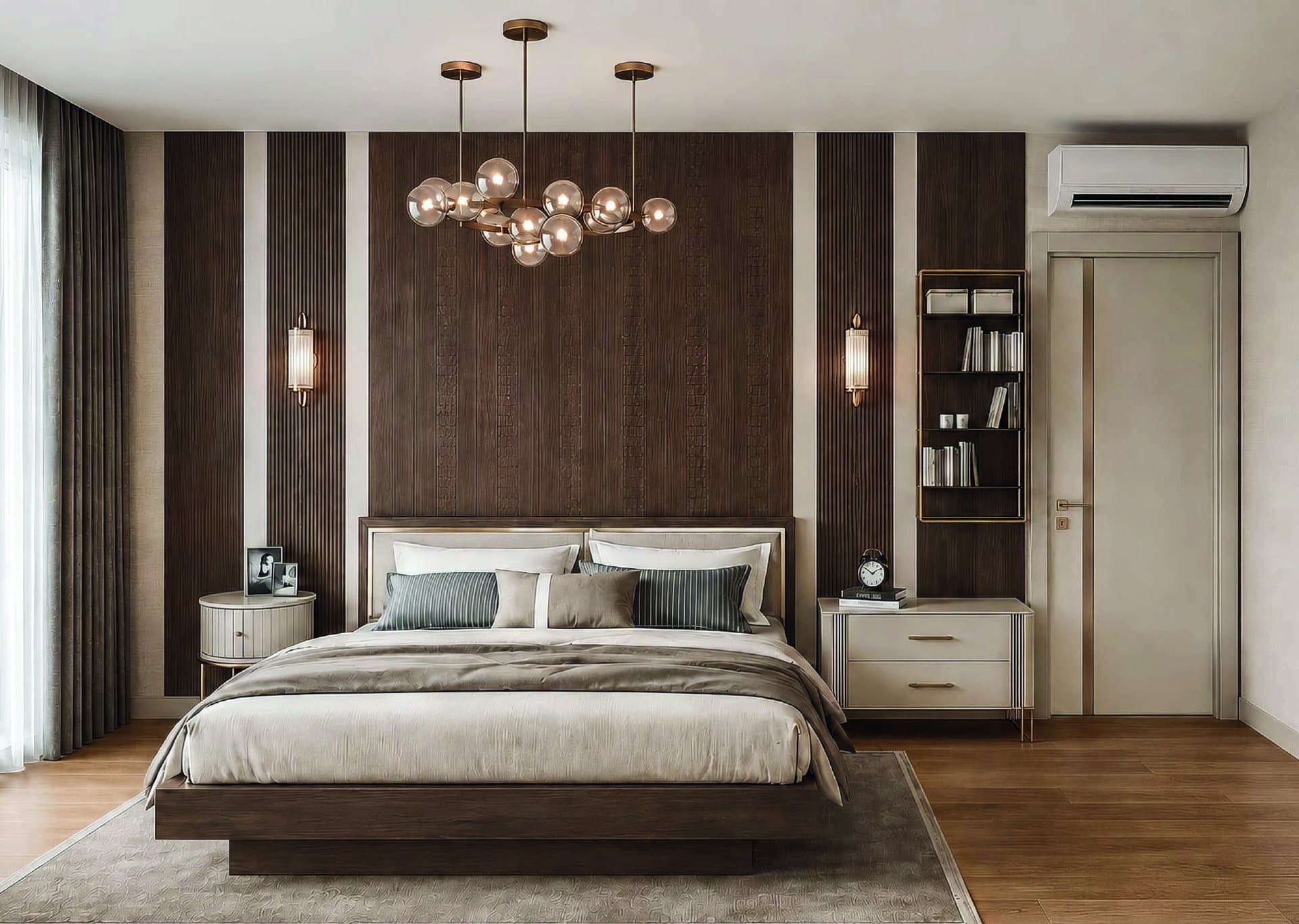 Main bedroom in a Diamond Marin residence